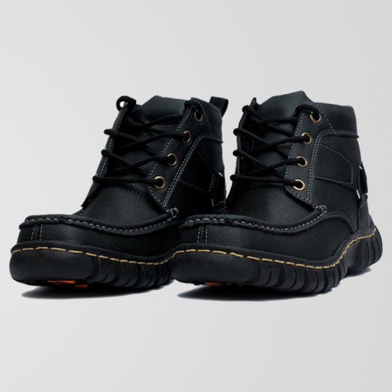 Black Digger Casual Shoes